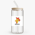 Банка с бамбуковой крышкой