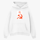 Толстовка худи оверсайз