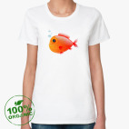 Женская футболка органик