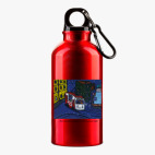 Металлическая бутылка 400 мл UV-DTF