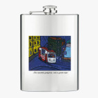 Фляжка стальная