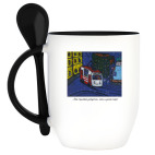 Кружка с ложкой