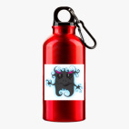 Металлическая бутылка 400 мл UV-DTF