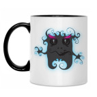 Кружка двухцветная