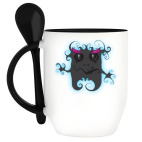 Кружка с ложкой