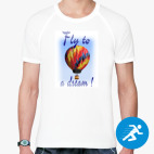 Мужская спортивная футболка