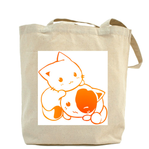 Сумка шоппер Котята