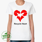 Женская футболка органик