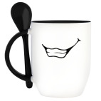 Кружка с ложкой