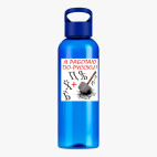 Прозрачная спортивная бутылка