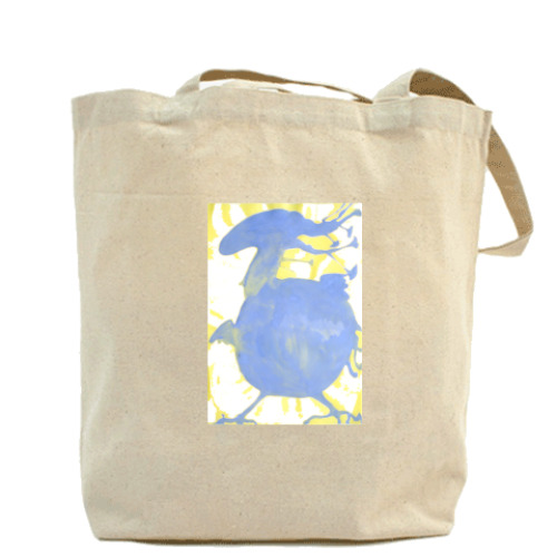 Сумка шоппер ПТИЦА