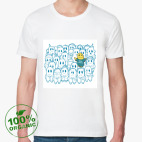 Мужская футболка органик