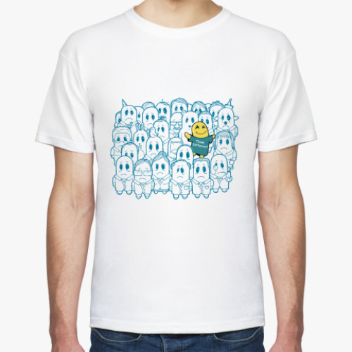 Футболка с принтом Think Different