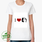 Женская футболка органик