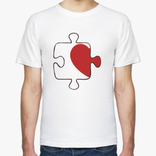 Футболка с принтом Puzzle
