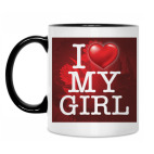 Кружка двухцветная