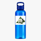 Прозрачная спортивная бутылка