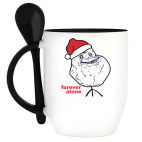 Кружка с ложкой