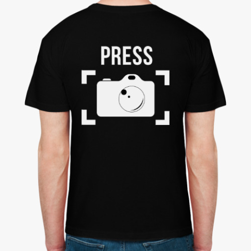 Футболка с принтом Пресса