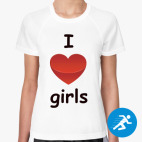 Женская спортивная футболка