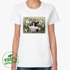 Женская футболка органик