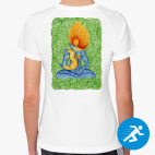 Женская спортивная футболка