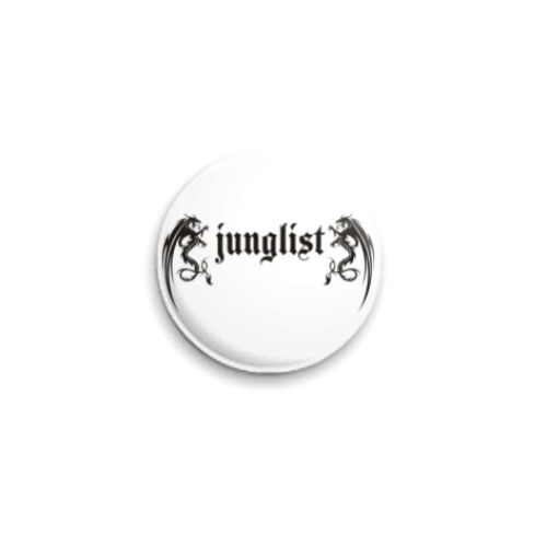 Значок 25мм  Junglist