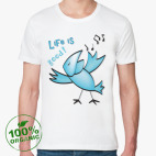 Мужская футболка органик