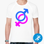 Мужская спортивная футболка