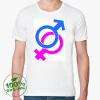 Мужская футболка органик