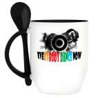 Кружка с ложкой