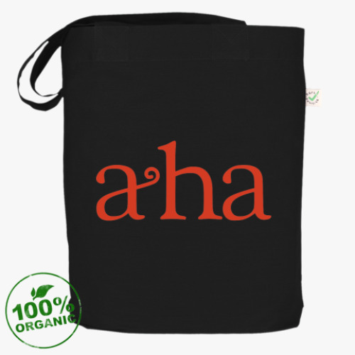 Сумка шоппер с принтом A-HA