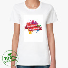 Женская футболка органик