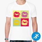 Мужская спортивная футболка