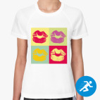 Женская спортивная футболка