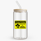 Банка с бамбуковой крышкой