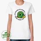 Женская футболка органик