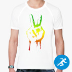 Мужская спортивная футболка