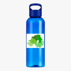 Прозрачная спортивная бутылка