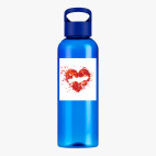 Прозрачная спортивная бутылка