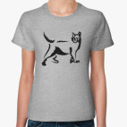 Недовольная кошка кот котенок