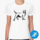 Женская спортивная футболка