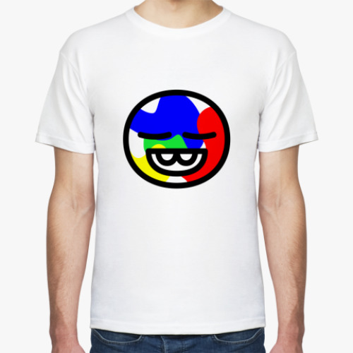 Футболка с принтом Smile