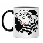 Кружка двухцветная