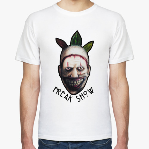 Футболка с принтом Freakshow horror clown