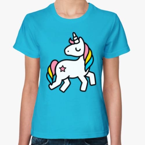 Женская футболка Star Unicorn