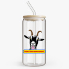 Банка с бамбуковой крышкой