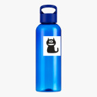 Прозрачная спортивная бутылка