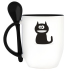 Кружка с ложкой