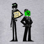 Enderman & Creeper . Minecraft